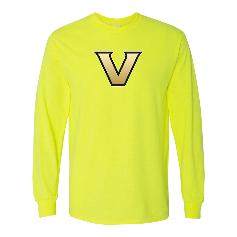 Men's Vanderbilt Commodores Gildan Heavy Cotton Long Sleeve T-Shirt